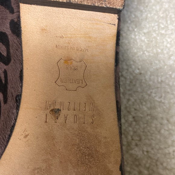 Stuart Weitzman 8.5 N Cheetah Flat - Picture 5 of 6